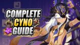 CYNO – COMPLETE GUIDE – Optimal Builds, Weapons, Artifacts, Gameplay Showcase | Genshin Impact