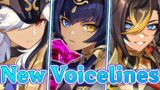Candace Talks about Cyno, Dehya, Nahida and Alhaitham | Genshin Impact voice lines lore
