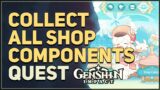 Collect all Shop Components Genshin Impact