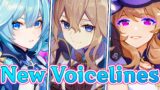 Every New Voice line about Mika | ft. Eula, Lisa, Jean | Genshin Impact voice lines lore