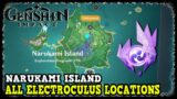 Genshin Impact All Electroculus Locations on Narukami Island