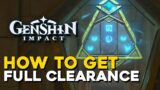 Genshin Impact How To Get Full Clearance