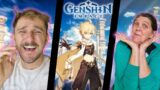 Mum REACTS  to PLAYING Genshin Impact for FIRST TIME