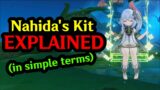 NAHIDA'S KIT EXPLAINED (in Simple Terms) | Genshin Impact