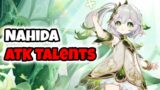 Nahida Attack Talents | Genshin Impact