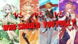 Nahida VS Yoimiya VS Childe VS Yae Miko – Who Should You Pull For In Genshin Impact 3.2 Banners?