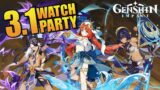 Official Genshin Impact 3.1 Livestream Watch Party