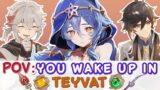 Pov: you wake up in Teyvat. Create your Genshin Impact story
