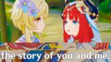 SWEET MOMENT NILOU Ending Cutscene Story Quest Genshin Impact