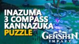 3 Compass Kannazuka Puzzle Genshin Impact Inazuma