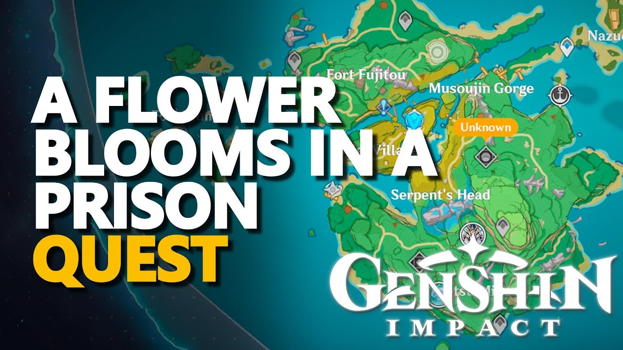 A Flower Blooms in a Prison Genshin Impact Quest Genshin Impact videos