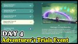 Adventurer's Trials Day 4 Event Guide | Sequential Trail: IV | Genshin Impact 3.2