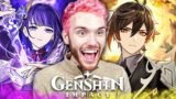 Anime Fan Reacts to EVERY Genshin Impact Character Demo