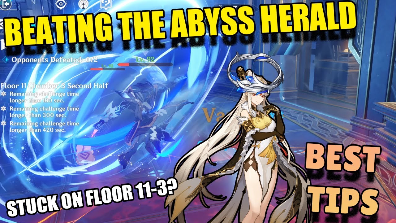 Best Tips Vs Abyss Herald Tips And Attack Guide Genshin Impact Genshin Impact Videos