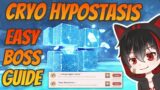 Cryo Hypostasis Cube (Easy) Boss Guide – Genshin Impact