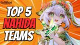 Destroy Everything With These Top 5 Best Nahida Teams | Genshin Impact 3.2