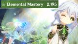 I gave 2000 Elemental Mastery to Nahida and this happened… | Genshin Impact