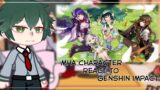 MHA character react to Genshin Impact || Mha/Bnha || Genshin Impact ||Gacha Club