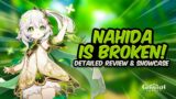NAHIDA IS BROKEN! C0 Nahida Showcase & Review – Best Build, Teams & Playstyles | Genshin Impact