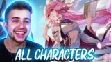 New GENSHIN IMPACT Fan Reacts to EVERY Character Trailer/Demo!!
