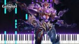 Scaramouche / Shouki no Kami Phase 2 Boss Battle Theme – Genshin Impact | [Piano Cover] (Synthesia)