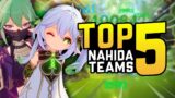 TOP 5 TEAMS FOR NAHIDA – Complete Nahida Team Guide with Rotations & Explanations – Genshin Impact