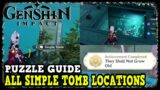 Yashiori Island All Simple Tomb Locations & Puzzle Guide in Genshin Impact (They Shall Not Grow Old)