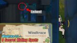 8 Secret Hiding Spots: Windtrace 3.3 | Genshin Impact