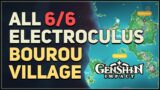All 6 Bourou Village Electroculus Locations Genshin Impact
