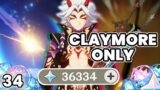 Betting MY PRIMOGEMS For Itto's 5 Star Weapon! (Genshin Impact Claymores Only)