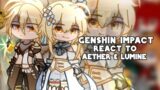 Genshin Impact React To Twins's Tiktok// Genshin Impact // Gacha life & Gacha Club