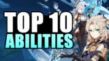 Genshin Impact Top 10 BEST Skills That Puts The Rest To SHAME!