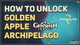 How to Unlock Golden Apple Archipelago Genshin Impact