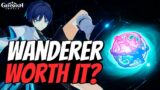 Is Wanderer Worth Pulling? | Genshin Impact 3.3 Pre-Release Build & Analysis