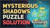 Mysterious Shadows Puzzle Genshin Impact (Abandoned Shrine)