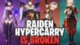 Raiden Hypercarry Is BROKEN! | Genshin Impact