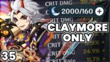 Spending 2,000 Resin to Make Itto INSANELY OP! (Genshin Impact Claymores Only)