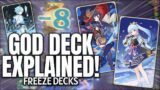 why freeze decks are BROKEN – Genius Invocation TCG | Genshin Impact