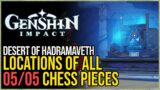 All Chess Piece Locations Genshin Impact – Safhe Shatranj Chessboard Puzzle