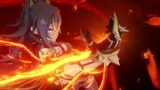 Dehya Elemental Skills & Burst Animation Gameplay | Genshin Impact