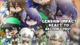 Genshin Impact React To Archons Lore (Angst)// Genshin Impact // Gacha life & Gacha Club
