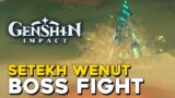 Genshin Impact Setekh Wenut Boss Fight (New Version 3.4 Boss)