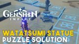 Genshin Impact Watatsumi Statue Puzzle Solution
