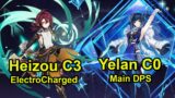Heizou C3 & Yelan C0 SPiral AByss 3.3 Floor 12 Genshin Impact