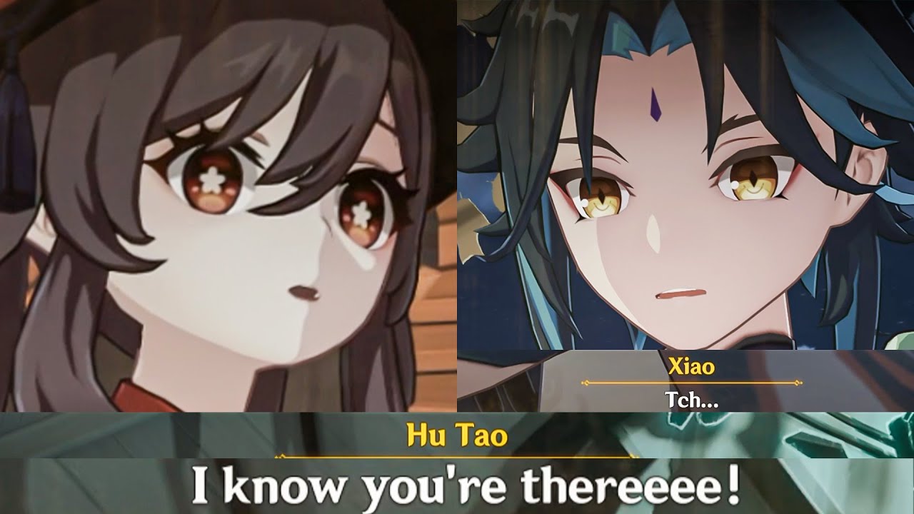 How HU TAO Meets XIAO Dining Cutscene 2023 Lantern Rite 3.4 Genshin