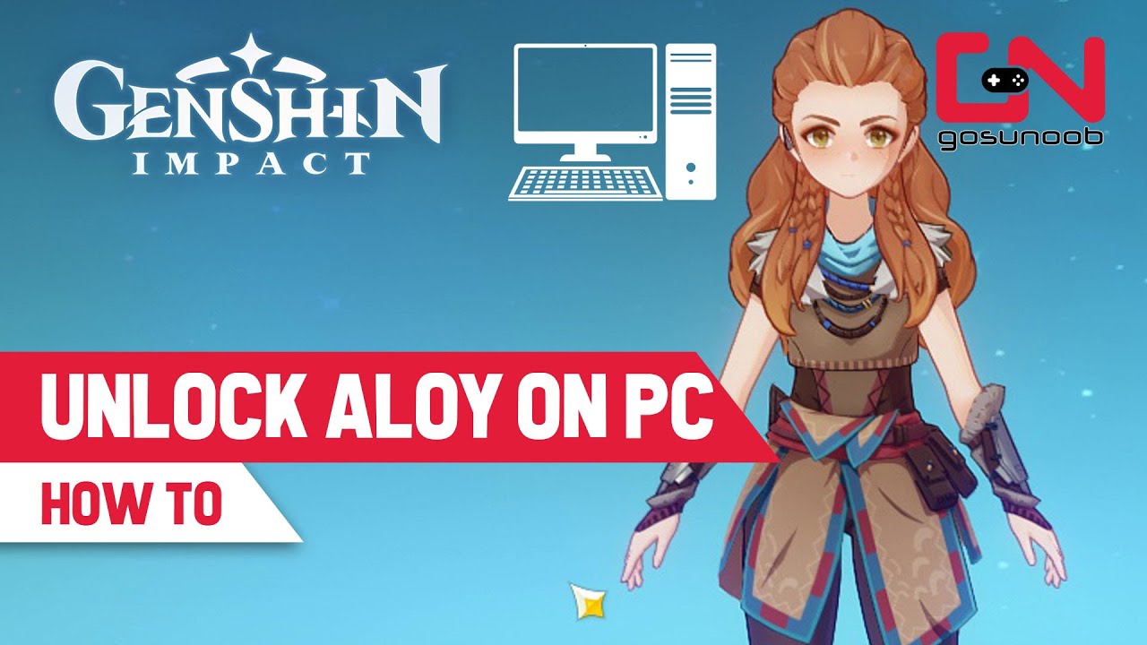 How to Play as Aloy on PC Genshin Impact CrossSave LINK PS4/PS5 to