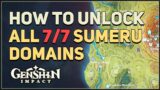 How to unlock All Sumeru Domains Genshin Impact