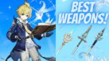 LIMITED WEAPON OPTIONS! MIKA BEST WEAPONS! | Genshin Impact |