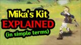 MIKA'S KIT EXPLAINED (in Simple Terms) | Genshin Impact