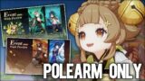 THE POLEARM UPDATE IS HERE 3.4 LIVESTREAM | Genshin Impact Polearms Only
